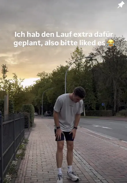 Instagram-Reel von Robin Runge: Strava with a Surprise